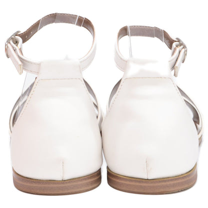 Hermes Santorini Motif Ankle Strap Flat Sandals — view 4