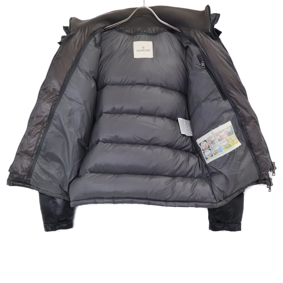 Moncler Zin Layered Down Jacket — view 3