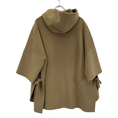 Max Maraweekend Cucito a Camel Wool Gala Hooded Cape Coat 36 — view 2