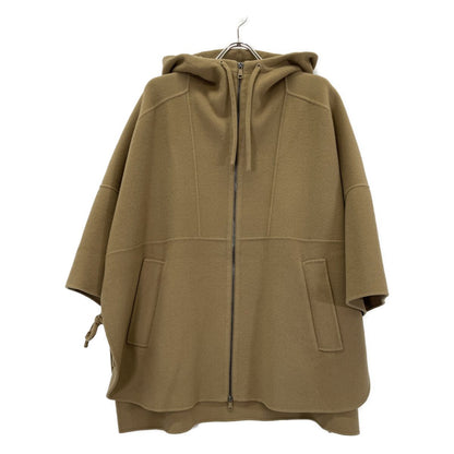 Max Maraweekend Cucito a Camel Wool Gala Hooded Cape Coat 36