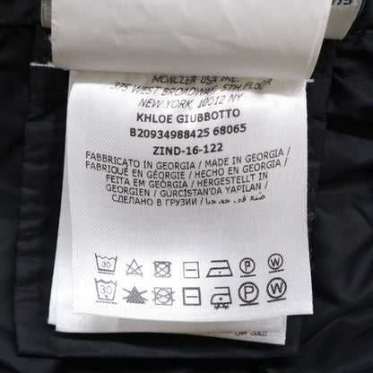 Moncler Khloe Belted Hood Down Coat 00 — view 8