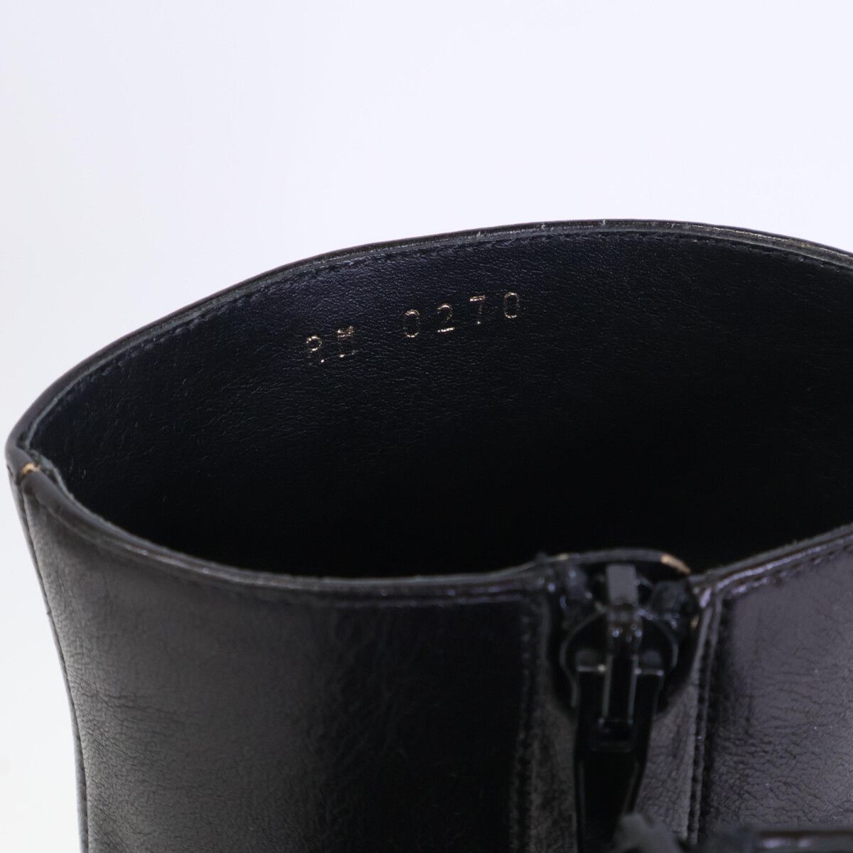 Celine Triomphe Claude Ankle Boots Chunky Heels Short — view 8