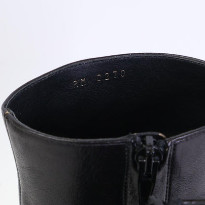 Celine Triomphe Claude Ankle Boots Chunky Heels Short — view 8