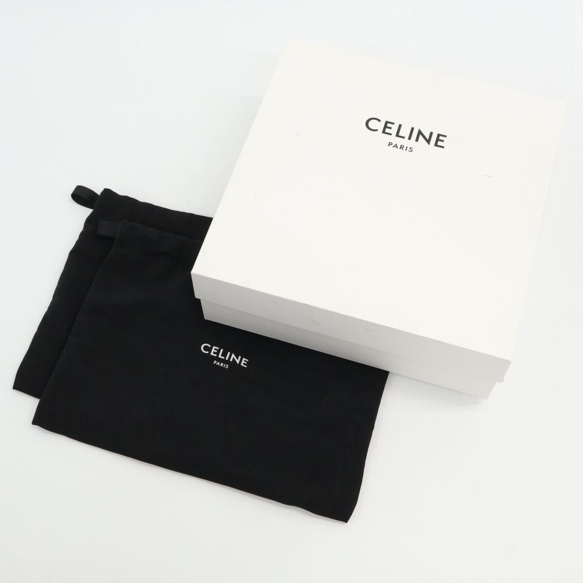 Celine Triomphe Claude Ankle Boots Chunky Heels Short — view 9