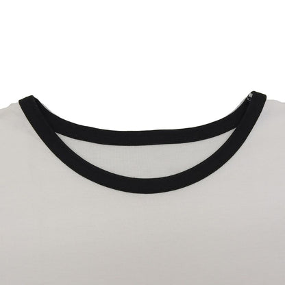 Dior Sports Cotton Short Sleeve T-Shirt Top White — view 3
