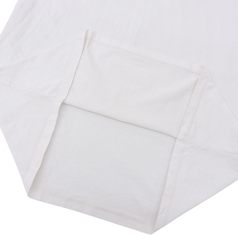 Celine Cotton Logo T-Shirt Top White — view 4