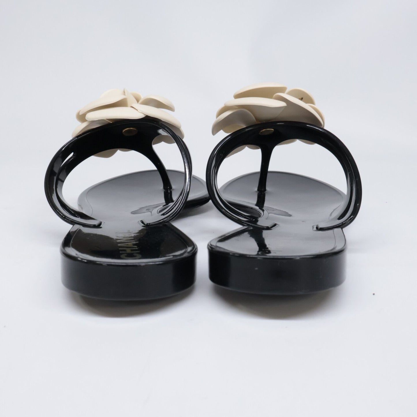 Chanel Camellia Ruba Sandals — view 3