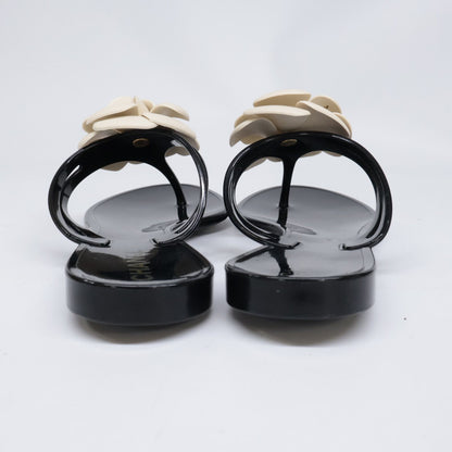Chanel Camellia Ruba Sandals — view 3