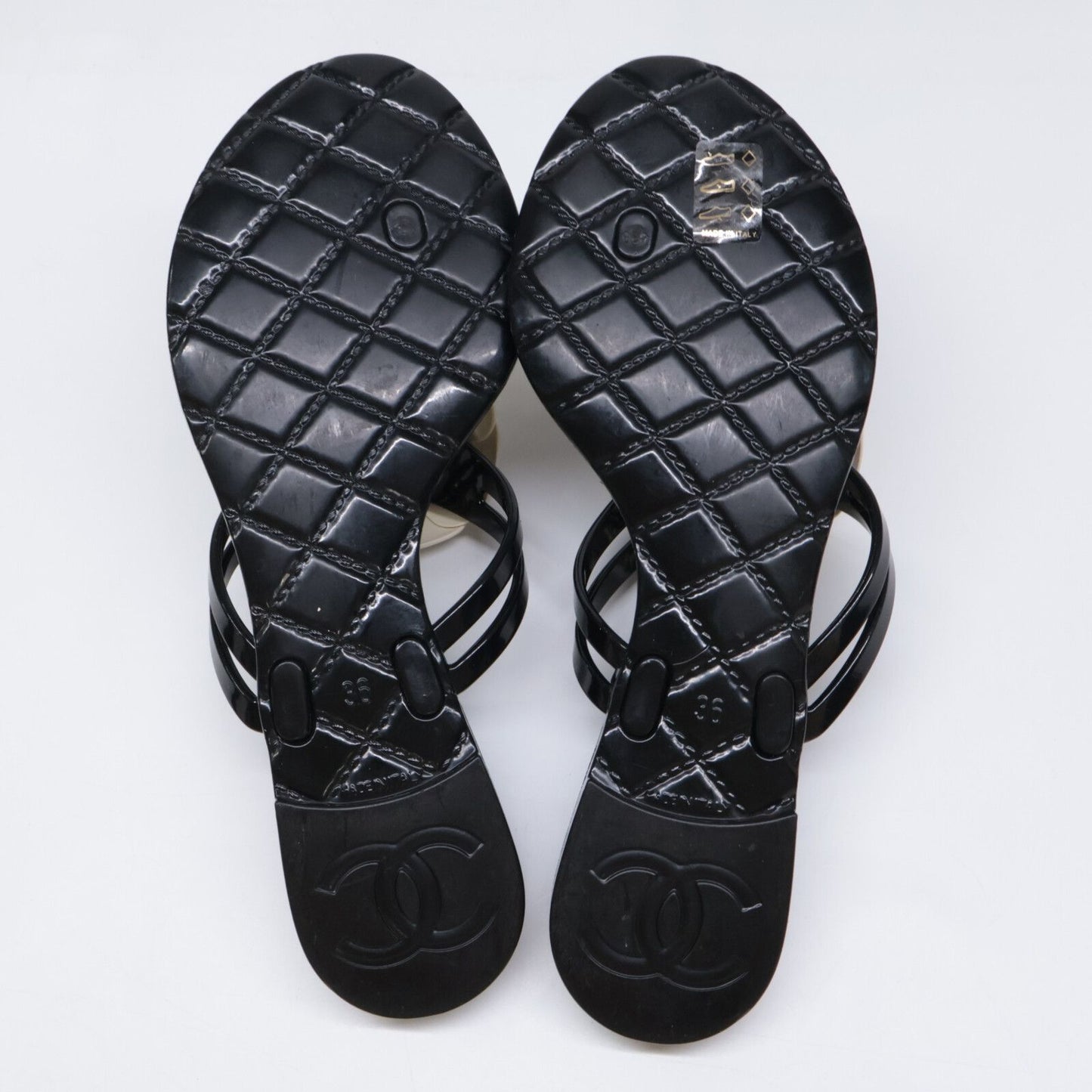 Chanel Camellia Ruba Sandals — view 6