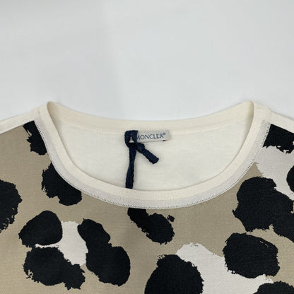 Moncler Beige Maglia Tricot Girocollo Short Sleeve T-Shirt — view 6