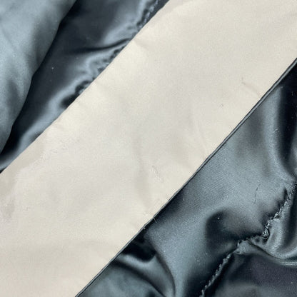 Max Mara S Maxmara Dark Navy Beige Belted Reversible Hooded Down Coat 42 — view 9