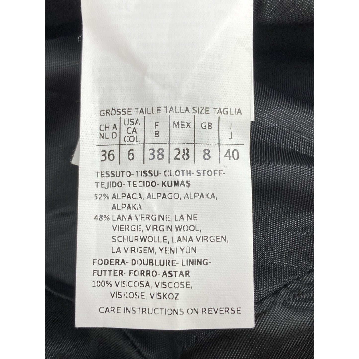 Max Mara Maxmara Studio Gray Alpaca Cowl Jagi Coat 40 — view 5