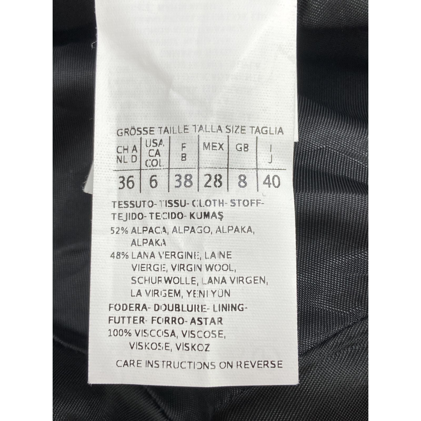 Max Mara Maxmara Studio Gray Alpaca Cowl Jagi Coat 40 — view 5