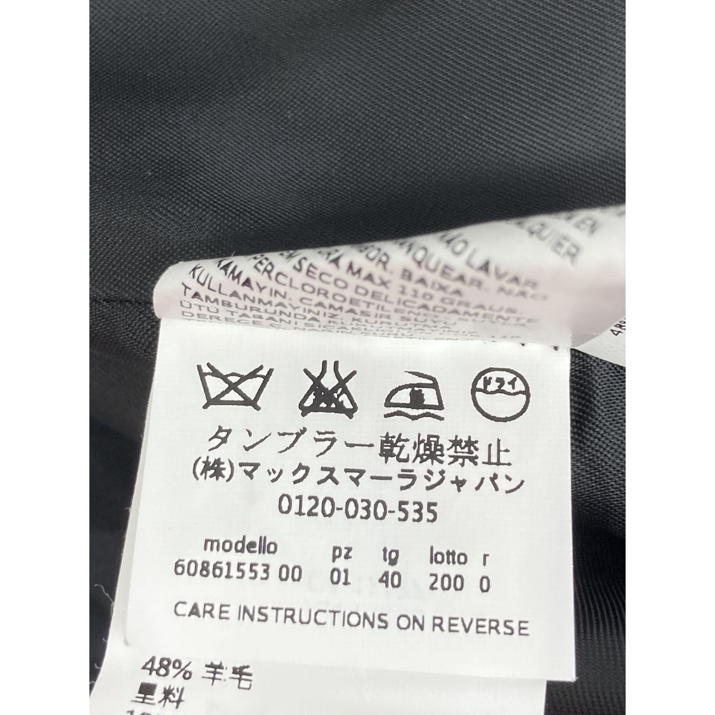 Max Mara Maxmara Studio Gray Alpaca Cowl Jagi Coat 40 — view 6