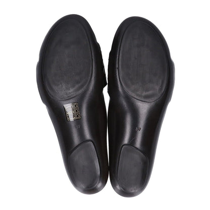Bottega Veneta Leather Intrecciato Flat Sandals — view 6