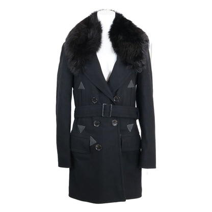 Louis Vuitton Long Coat 44 with Wool