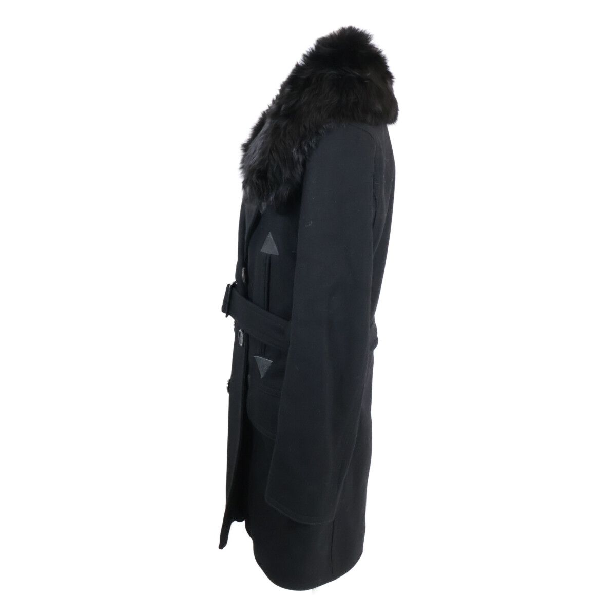 Louis Vuitton Long Coat 44 with Wool — view 3