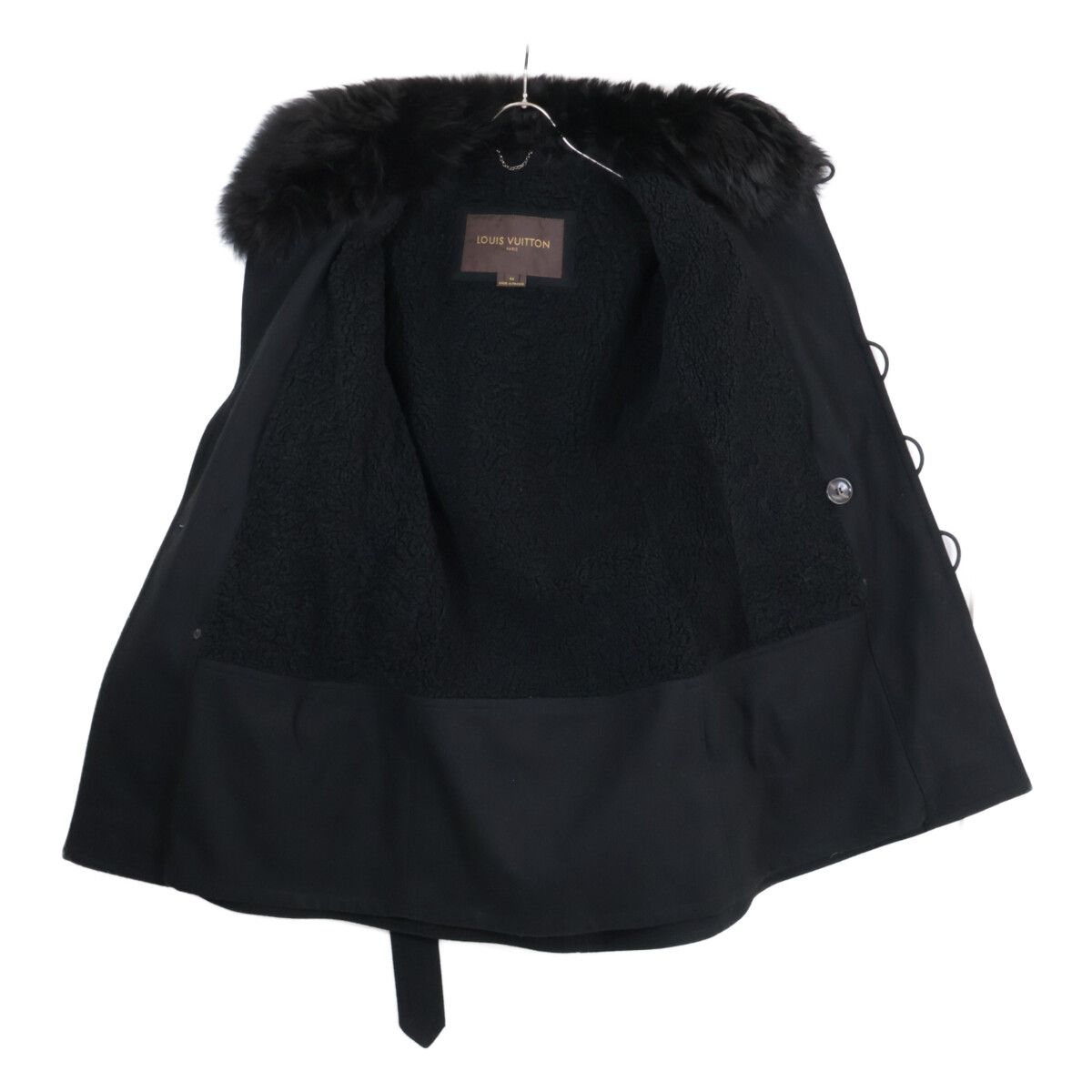Louis Vuitton Long Coat 44 with Wool — view 4