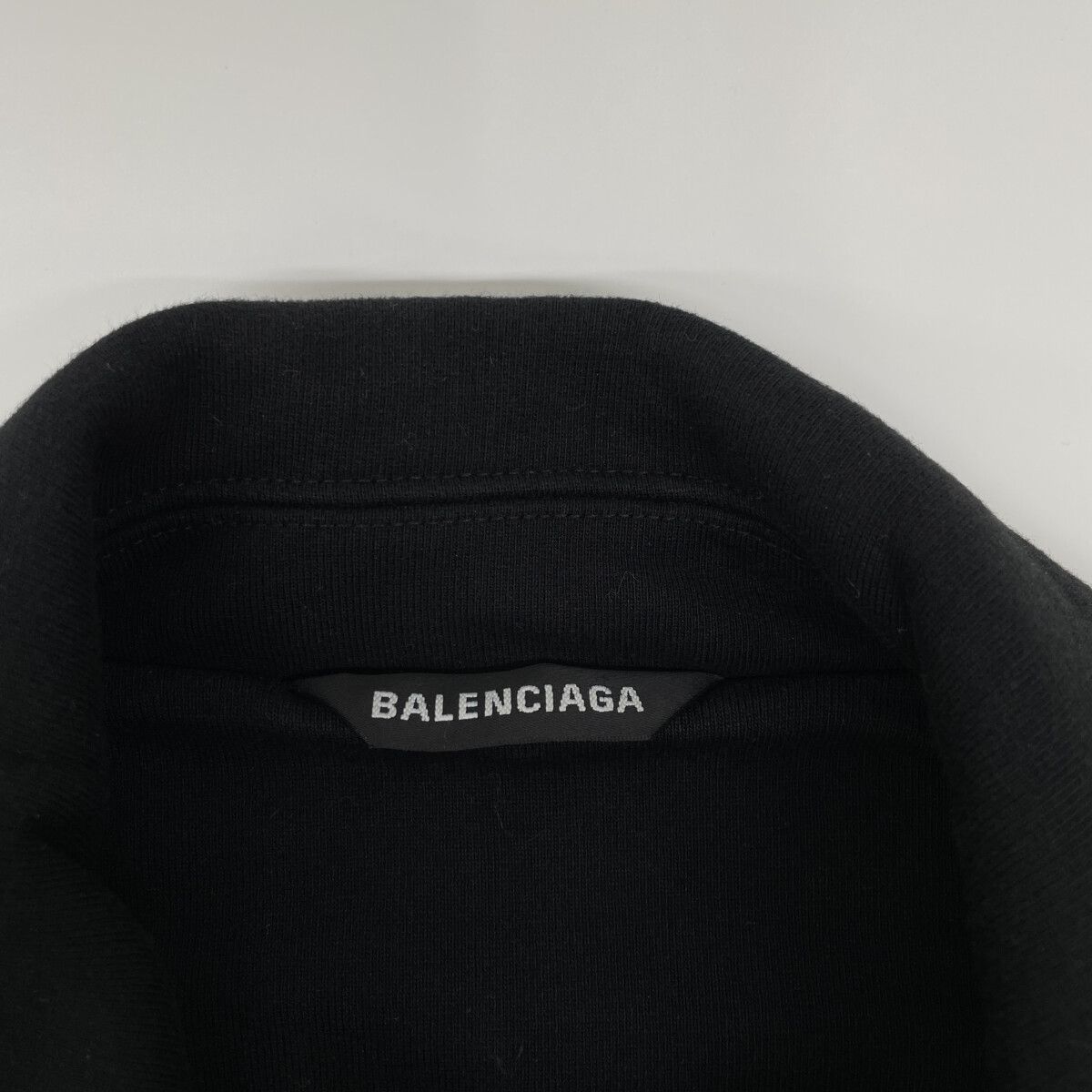 Balenciaga Black Basketball Cocoon Shirt Jacket XS — view 8