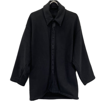 Balenciaga Black Basketball Cocoon Shirt Jacket XS