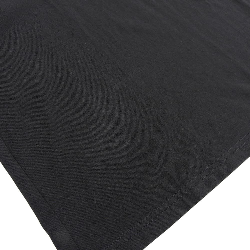 Moncler Cotton Chest Logo T-Shirt Top Black XL SS XL — view 5