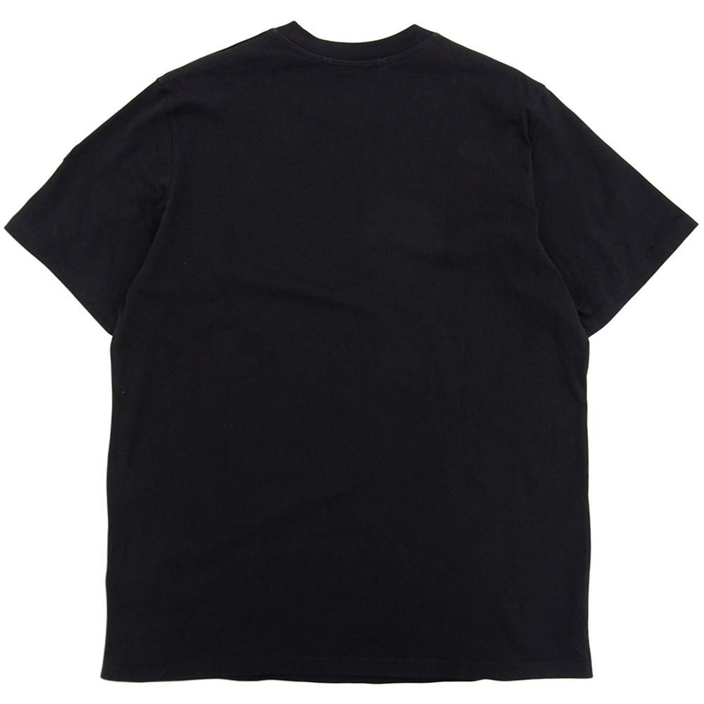 Moncler Cotton Chest Logo T-Shirt Top Black XL SS XL — view 2
