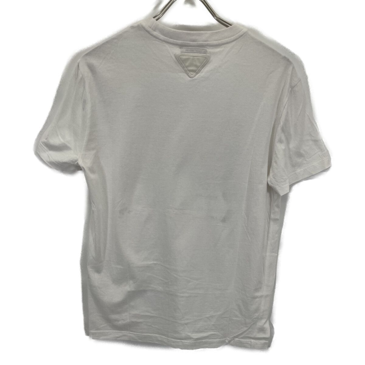 Prada White Acronyms Print T-Shirt