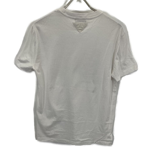 Prada White Acronyms Print T-Shirt