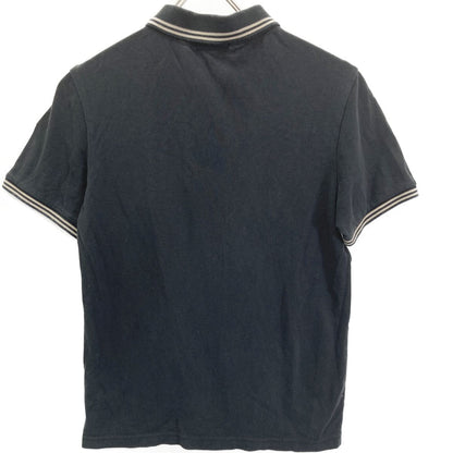 Moncler Black Half Zip Polo — view 2