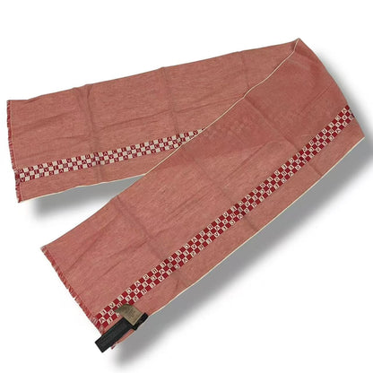 Versace Scarf Shawl Fringe Pink — view 4