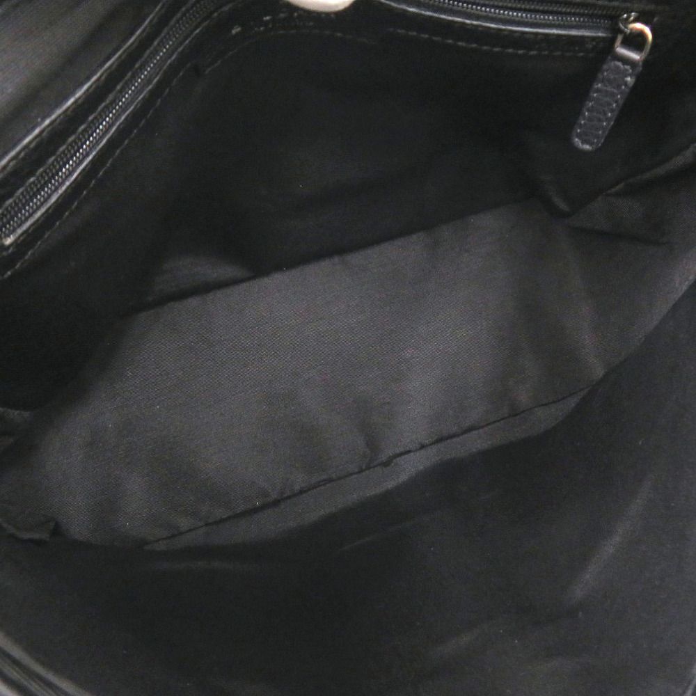 Bvlgari Logo Mania Canvas Black Shoulder — view 7