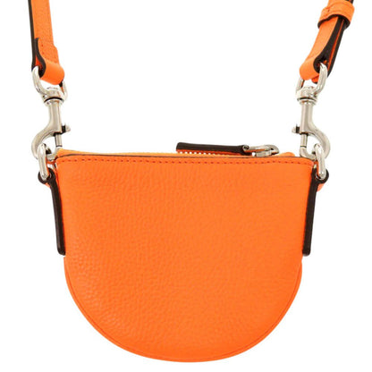 Gucci Logo Leather Orange Micro Mini Shoulder — view 3