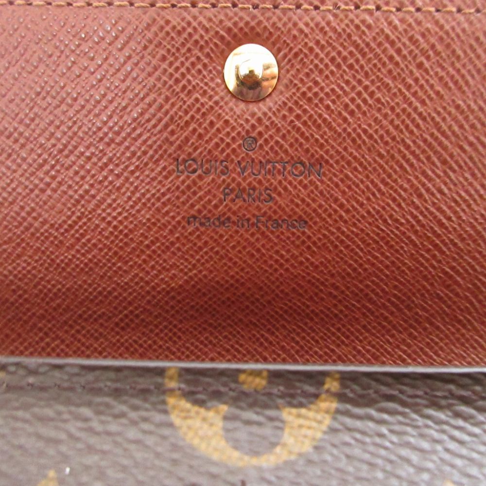 Louis Vuitton Monogram Portefeuille Sarah Bifold Wallet — view 9