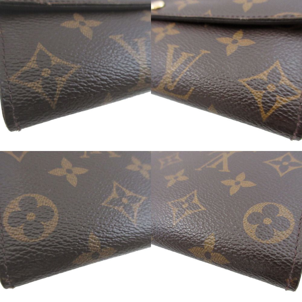 Louis Vuitton Monogram Portefeuille Sarah Bifold Wallet — view 8