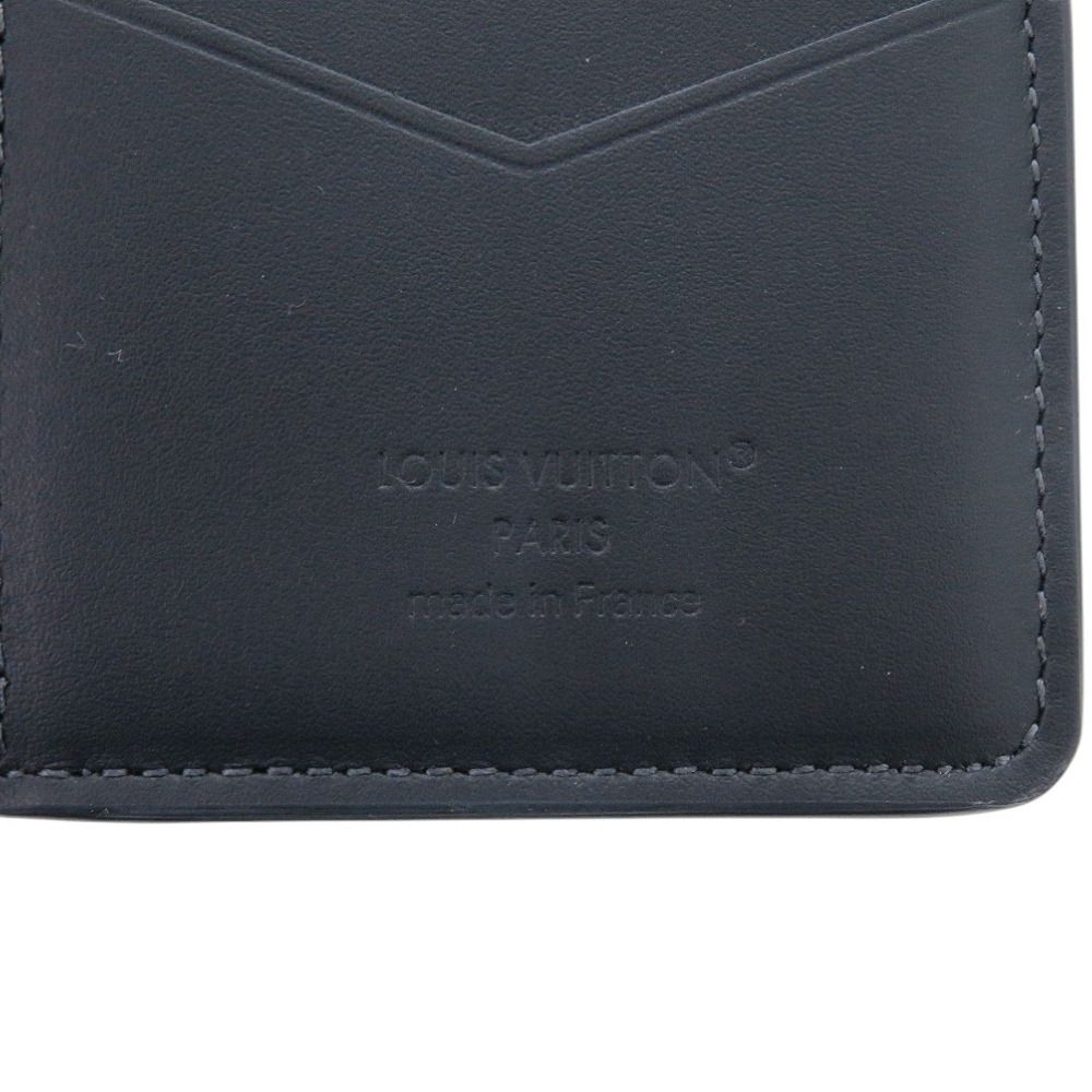 Louis Vuitton Organizer de Poche Monogram Shadow IC Blue Marine Card Case — view 8