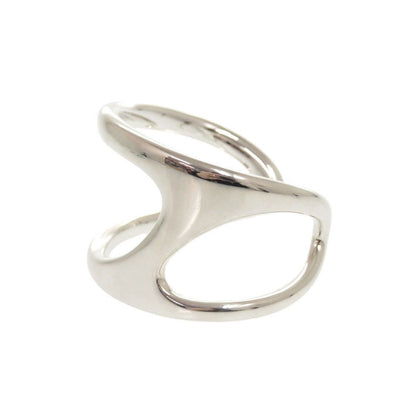 Hermes Chaine D'ancre Punk 14 925 Sterling Silver Bangle Bracelet — view 3