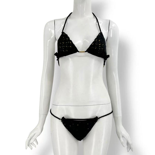 Louis Vuitton Swimsuit Separate Black Swimwear