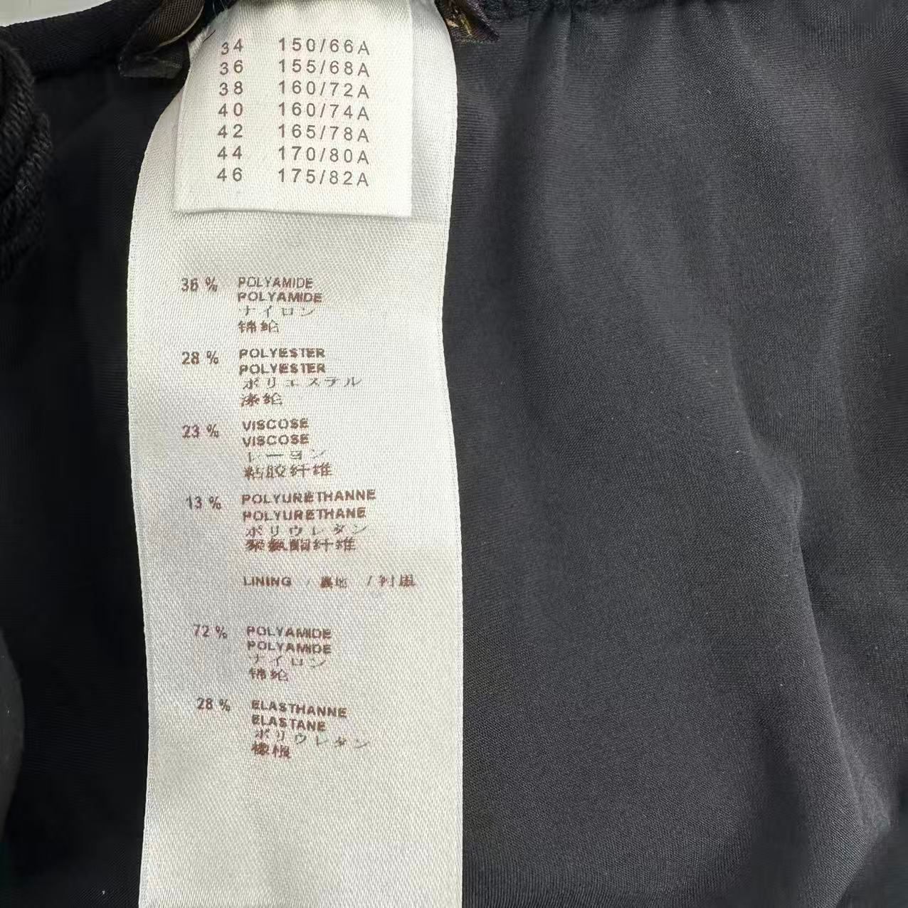 Louis Vuitton Swimsuit Separate Black Swimwear — view 4