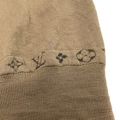 Louis Vuitton Long Sleeve Sweater S Brown Lame Monogram Pattern — view 4