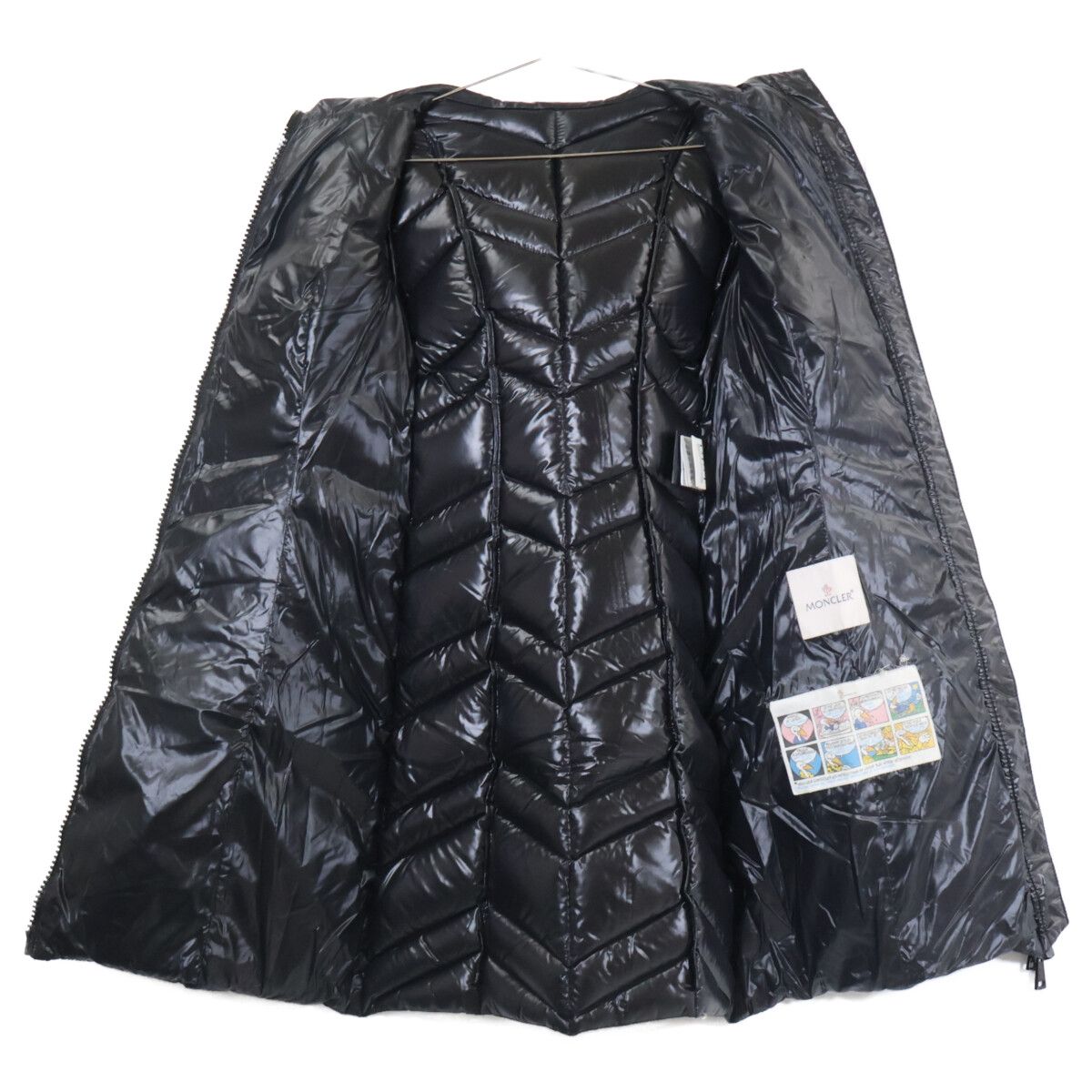 Moncler Fulmar Long Down Jacket with Fur 00 — view 4