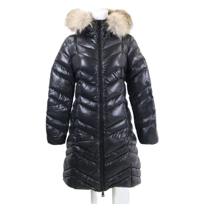 Moncler Fulmar Long Down Jacket with Fur 00