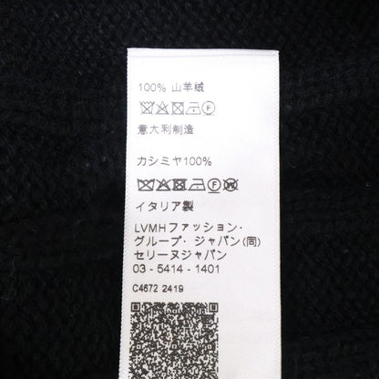 Celine Triomphe Embroidery Cashmere Knit Cardigan — view 5