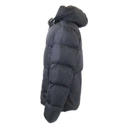 Moncler Montcla Inside Logo Embroidered Grosgrain Tape Hoodie Down — view 3