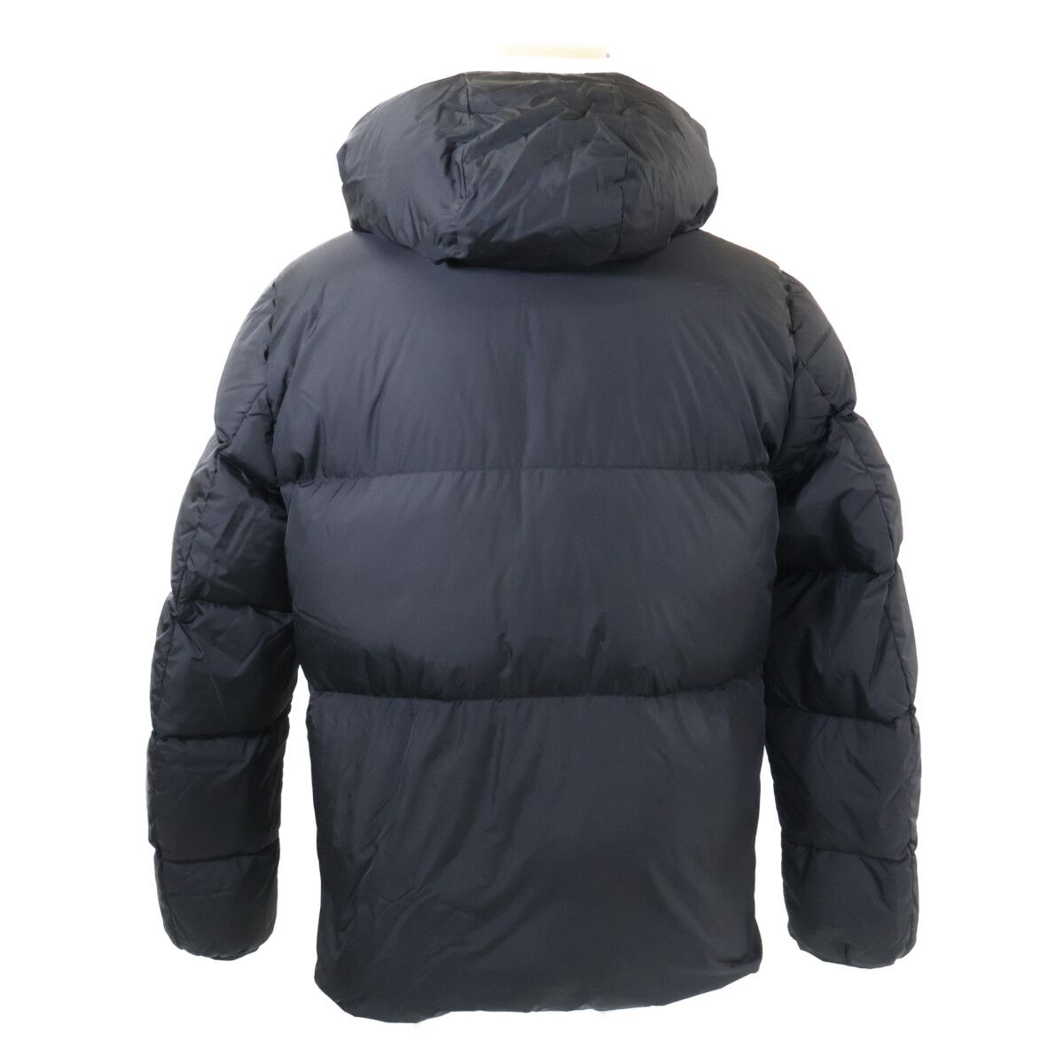 Moncler Montcla Inside Logo Embroidered Grosgrain Tape Hoodie Down — view 2