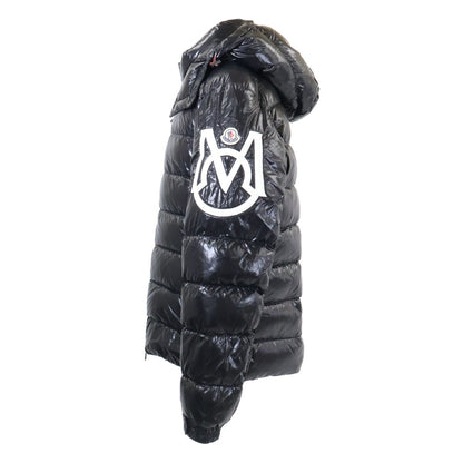 Moncler Saulx Hooded Down Jacket — view 3