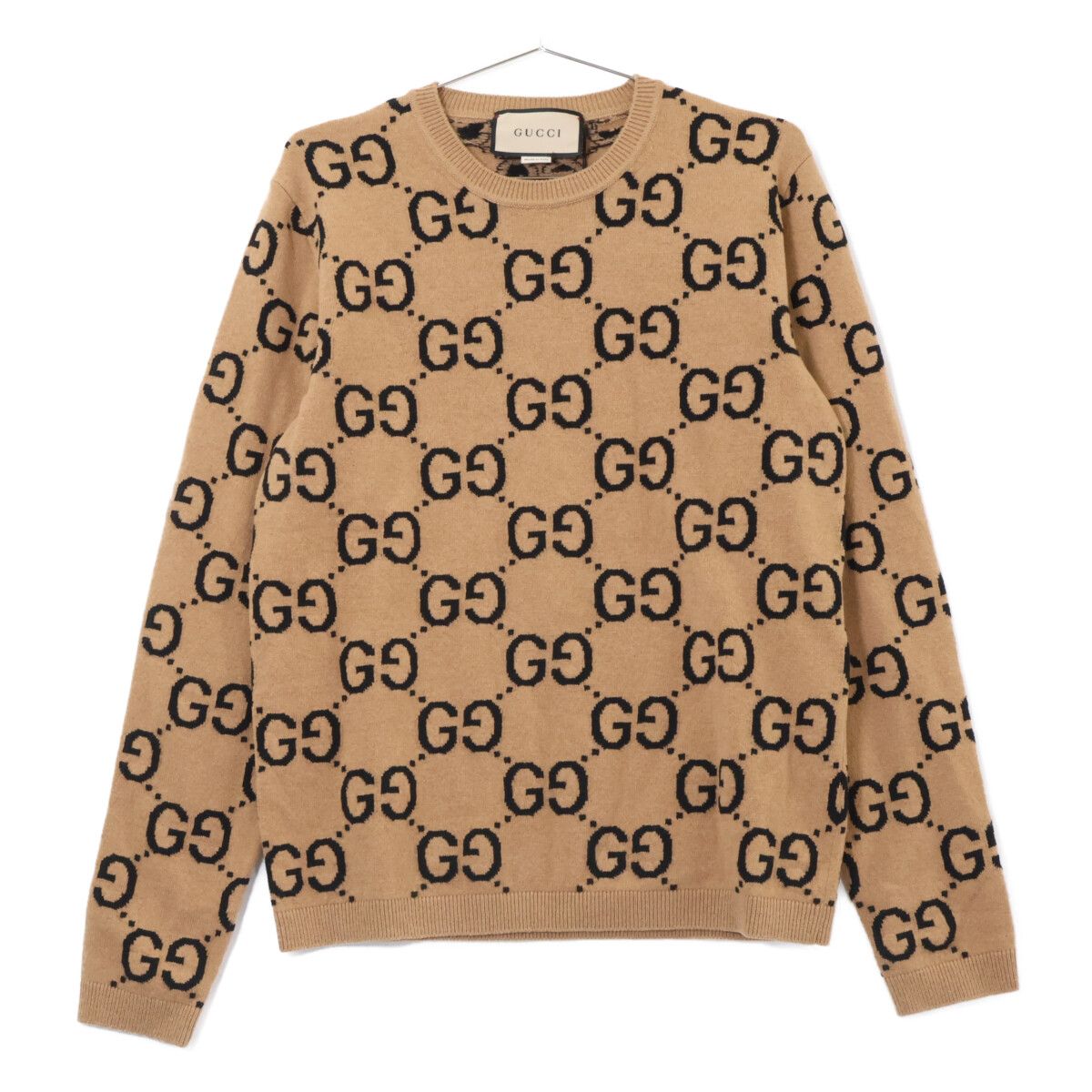 Gucci Similarly GG Jacquard Wool Knit Sweater XS