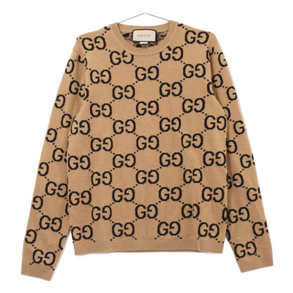 Gucci Similarly GG Jacquard Wool Knit Sweater XS