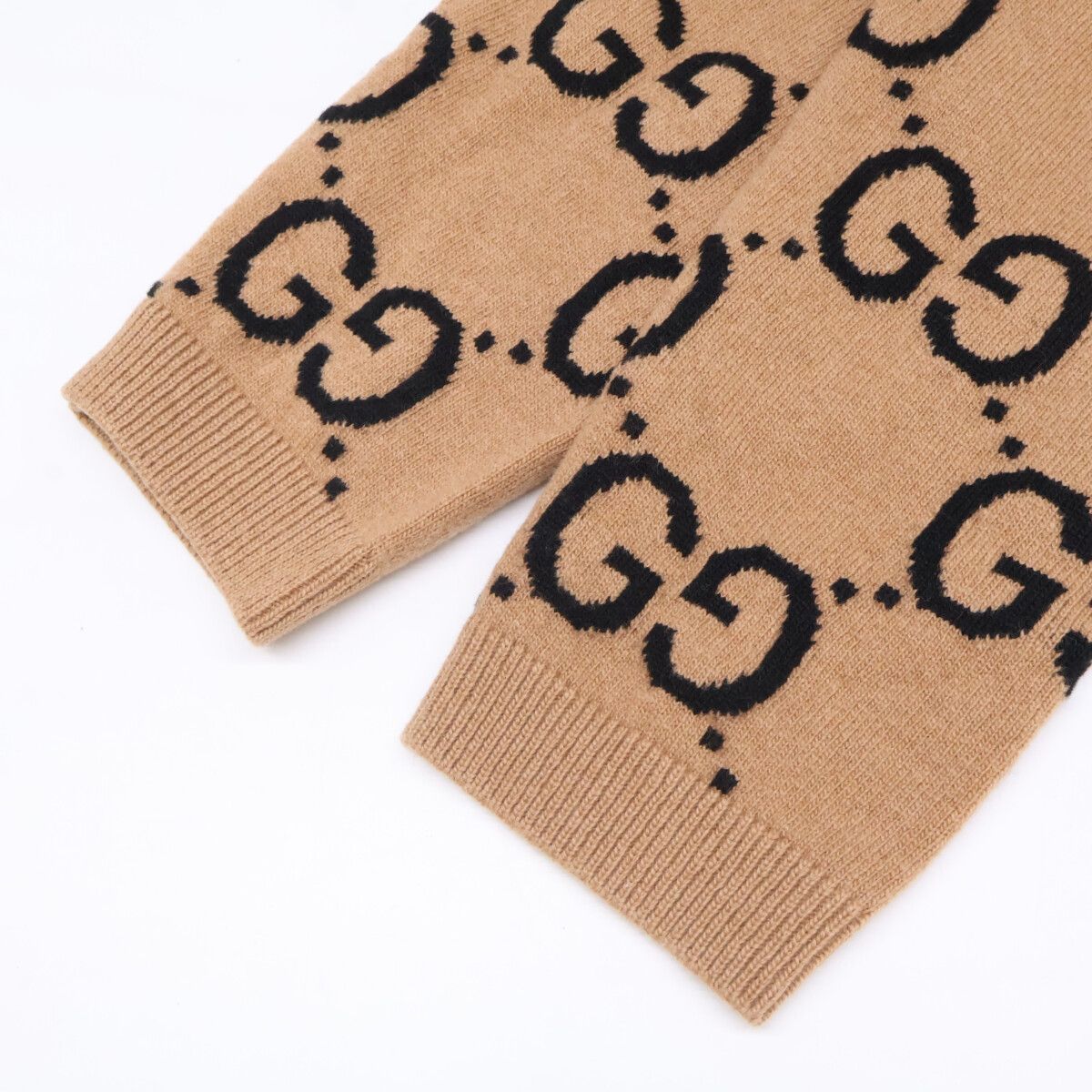 Gucci Similarly GG Jacquard Wool Knit Sweater XS — view 7