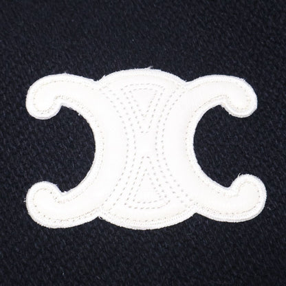 Celine Arm Lambskin Contrast Teddy Varsity Jacket 38 — view 7
