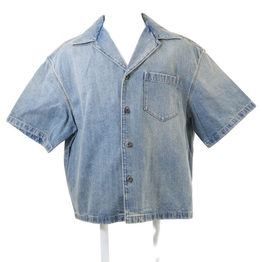 Prada Denim Bowling Shirt